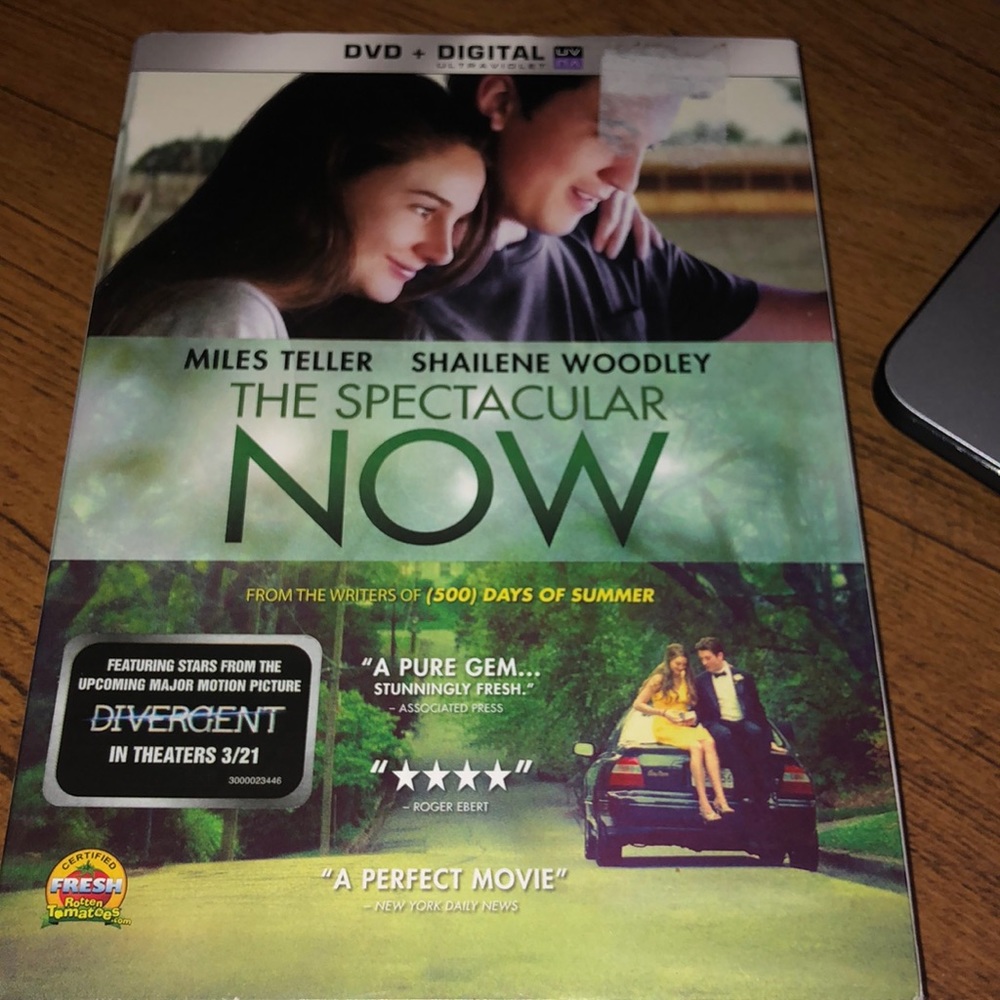 The Spectacular Now DVD